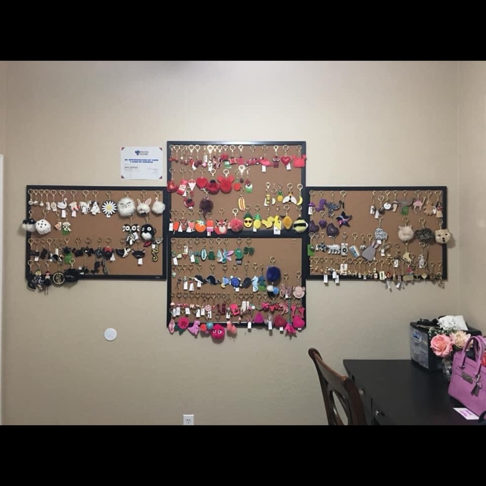Kate Spade Keychain Collection.